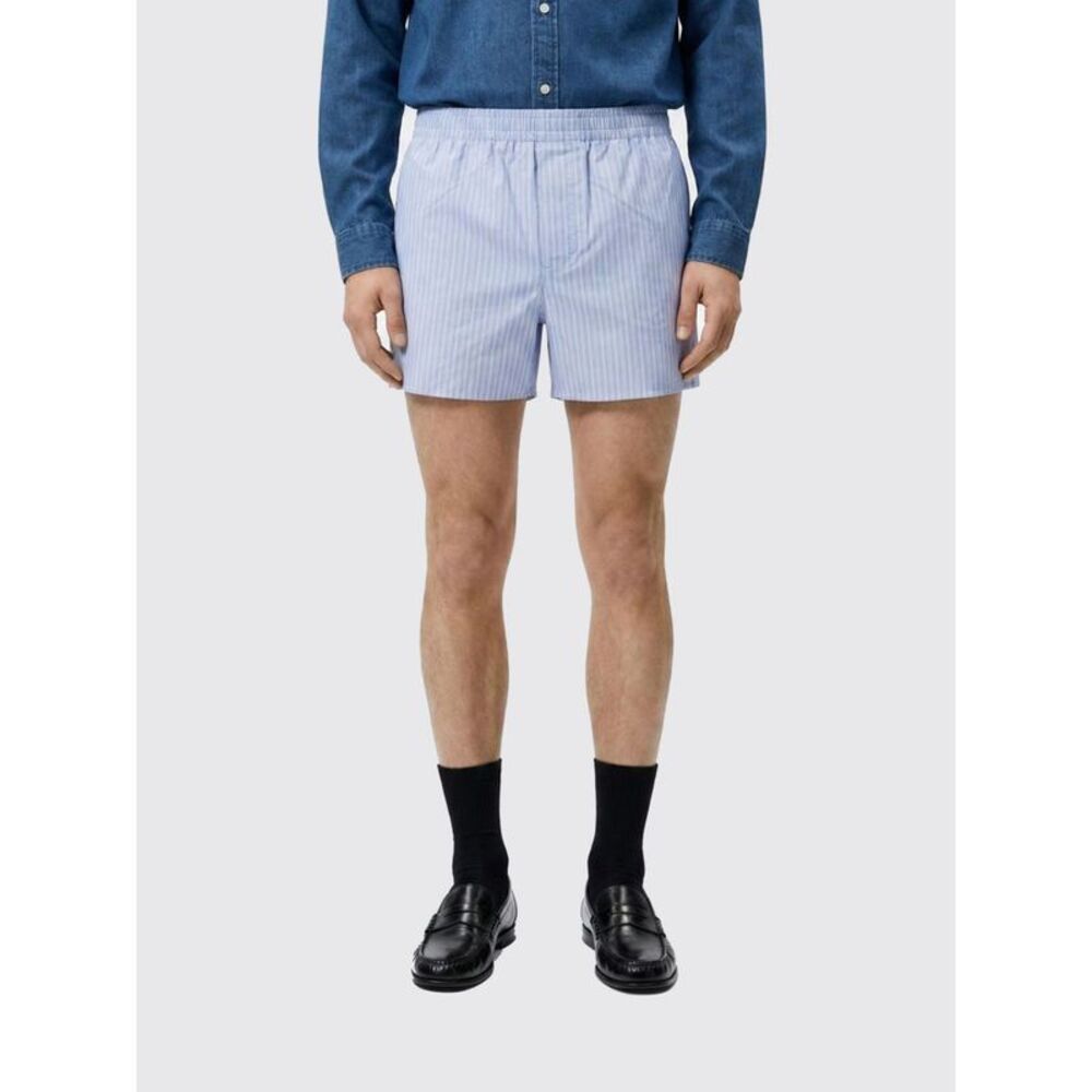 Ami Paris Shorts Men Blue